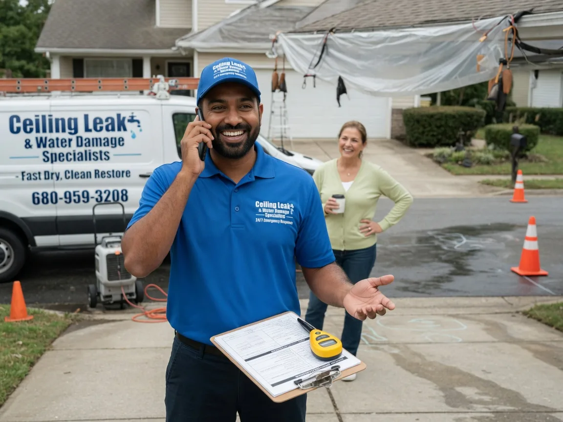 Ceiling Leak Cleanup Fiskdale, MA FAQs